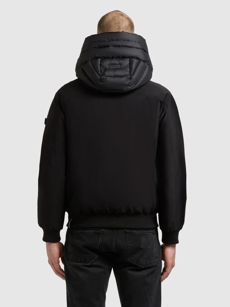 Ανδρικό Clemat Bomber Μπουφάν Μαύρο Khujo KJ2067JK253-BLACK