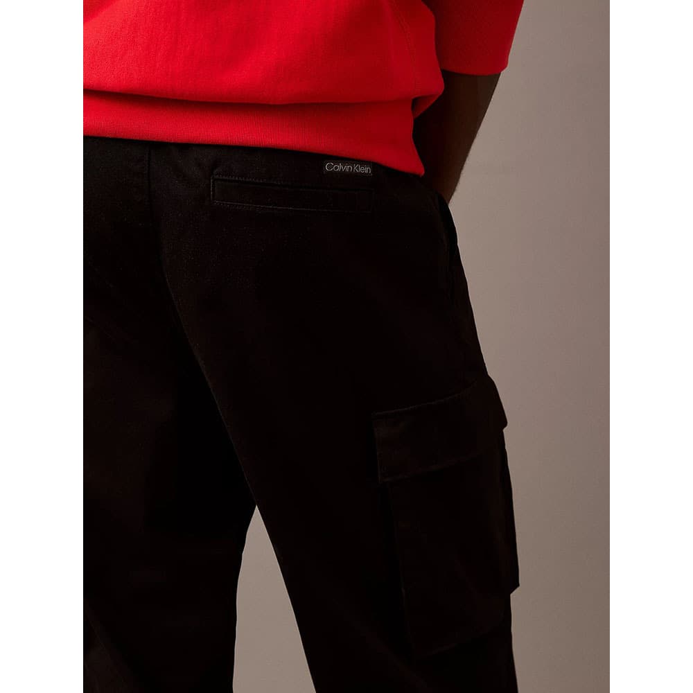 Ανδρικό Straight Cargo Παντελόνι Μαύρο Calvin Klein LV040EM616-UB1