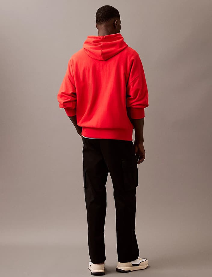 Ανδρικό Straight Cargo Παντελόνι Μαύρο Calvin Klein LV040EM616-UB1