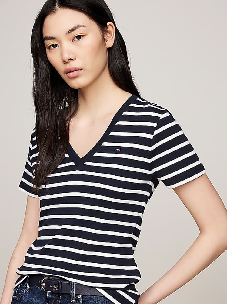 Women's T-Shirts Tommy Hilfiger Blue