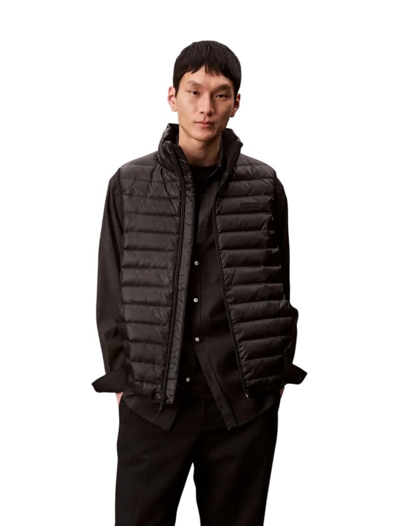 Ανδρικό Γιλέκο Μαύρο Calvin Klein LV04LC509G-UB1