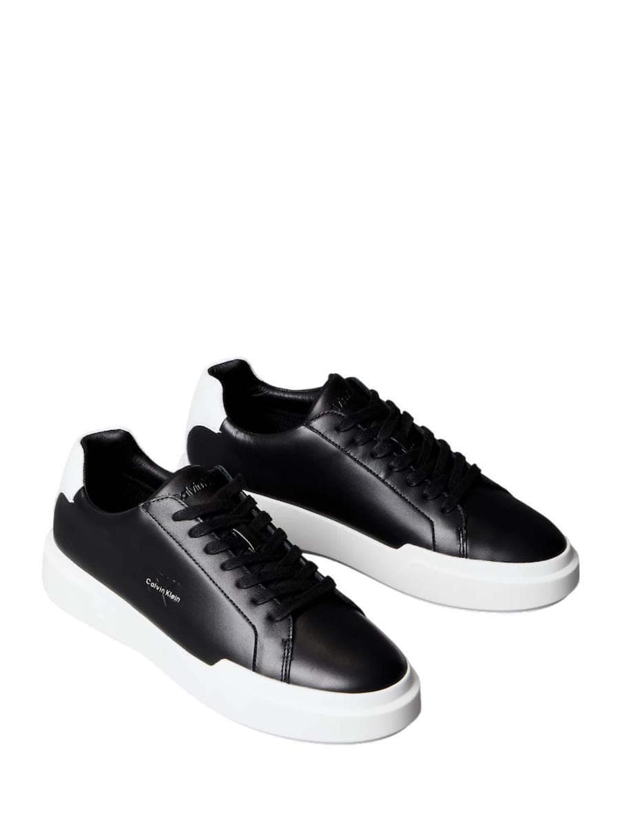Ανδρικά Δερμάτινα Chunky Sneakers Μαύρα Calvin Klein YM0YM01344-0GM