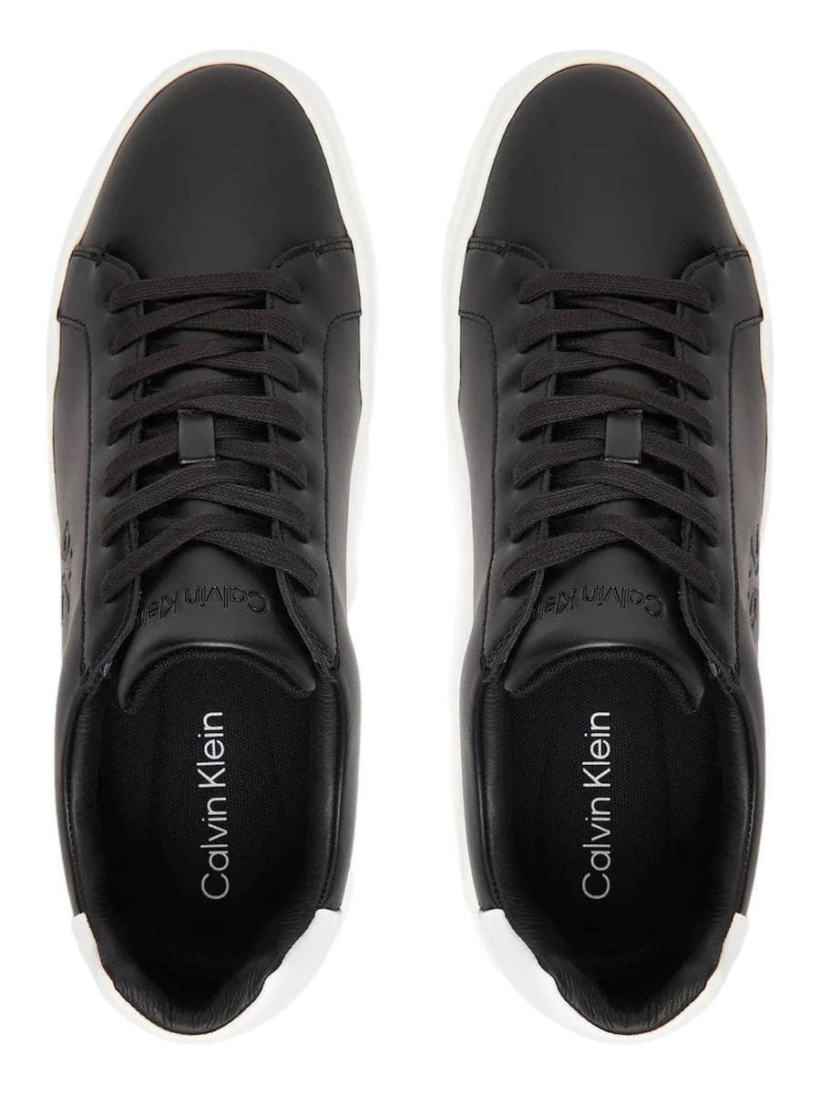 Ανδρικά Δερμάτινα Chunky Sneakers Μαύρα Calvin Klein YM0YM01344-0GM