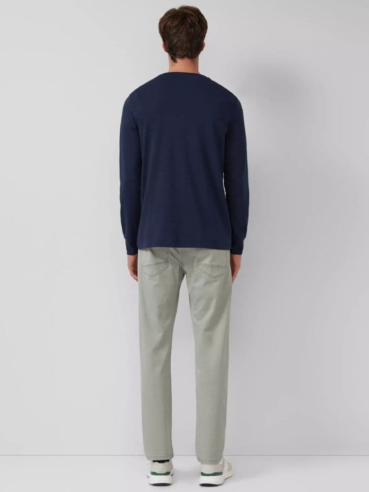 Ανδρικό Μακρυμάνικο T-shirt Navy Μπλε S.Oliver 2169157-59D1