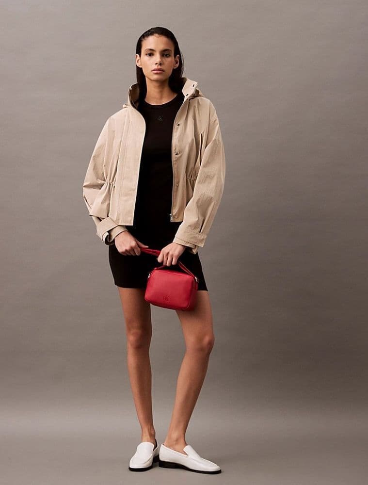 Γυναικείο Κοντομάνικο Φόρεμα Μαύρο Calvin Klein LV047B266G-UB1