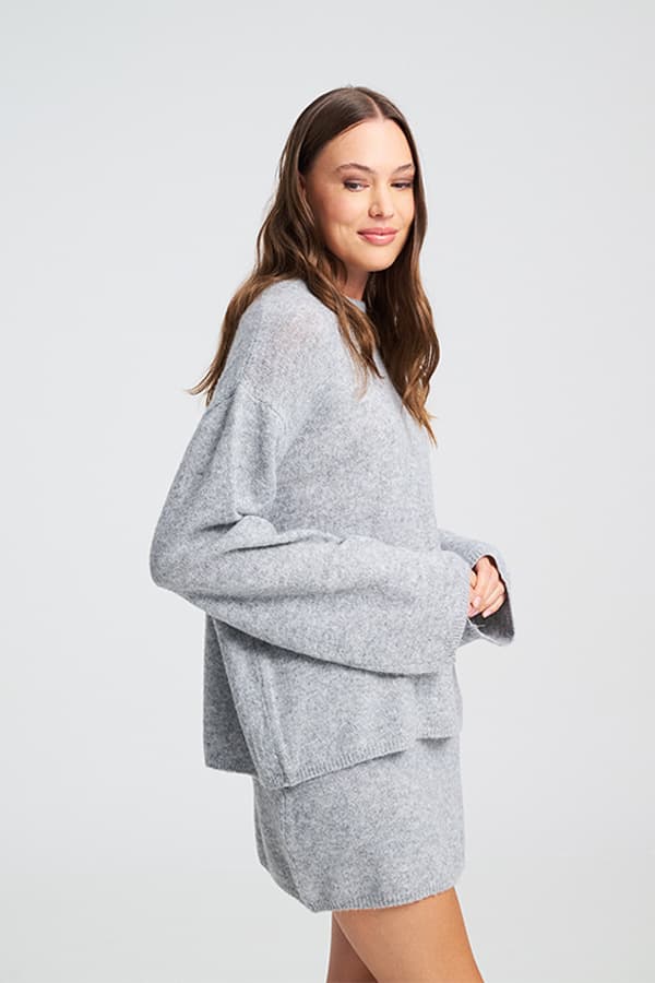 Women's Knitwear Mind Matter Gray