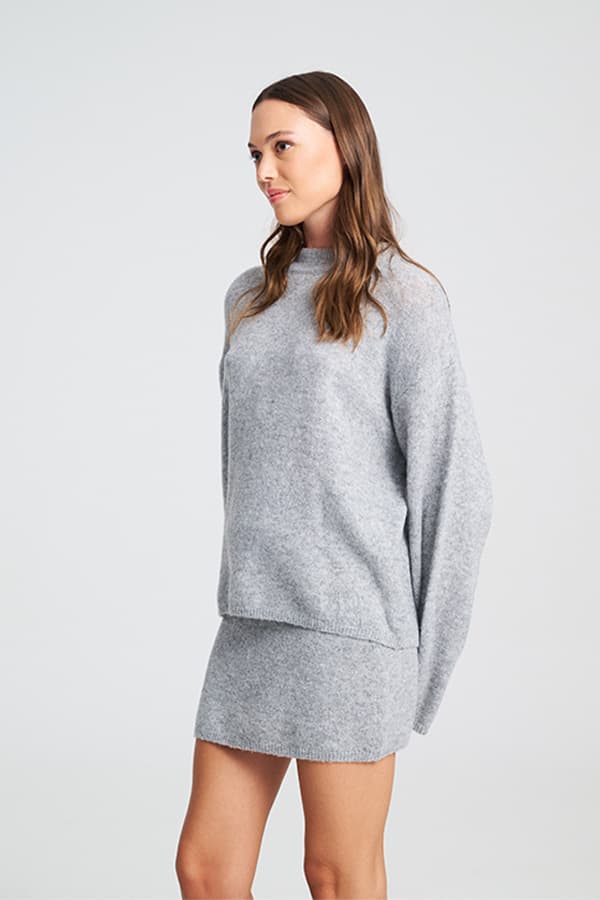 Women's Knitwear Mind Matter Gray