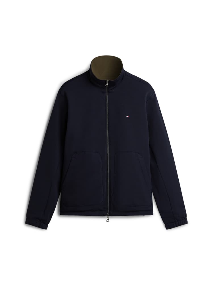 Ανδρικό Μπουφάν Διπλής Όψεως Χακί/Navy Μπλε Tommy Hilfiger MW0MW41862-RBN