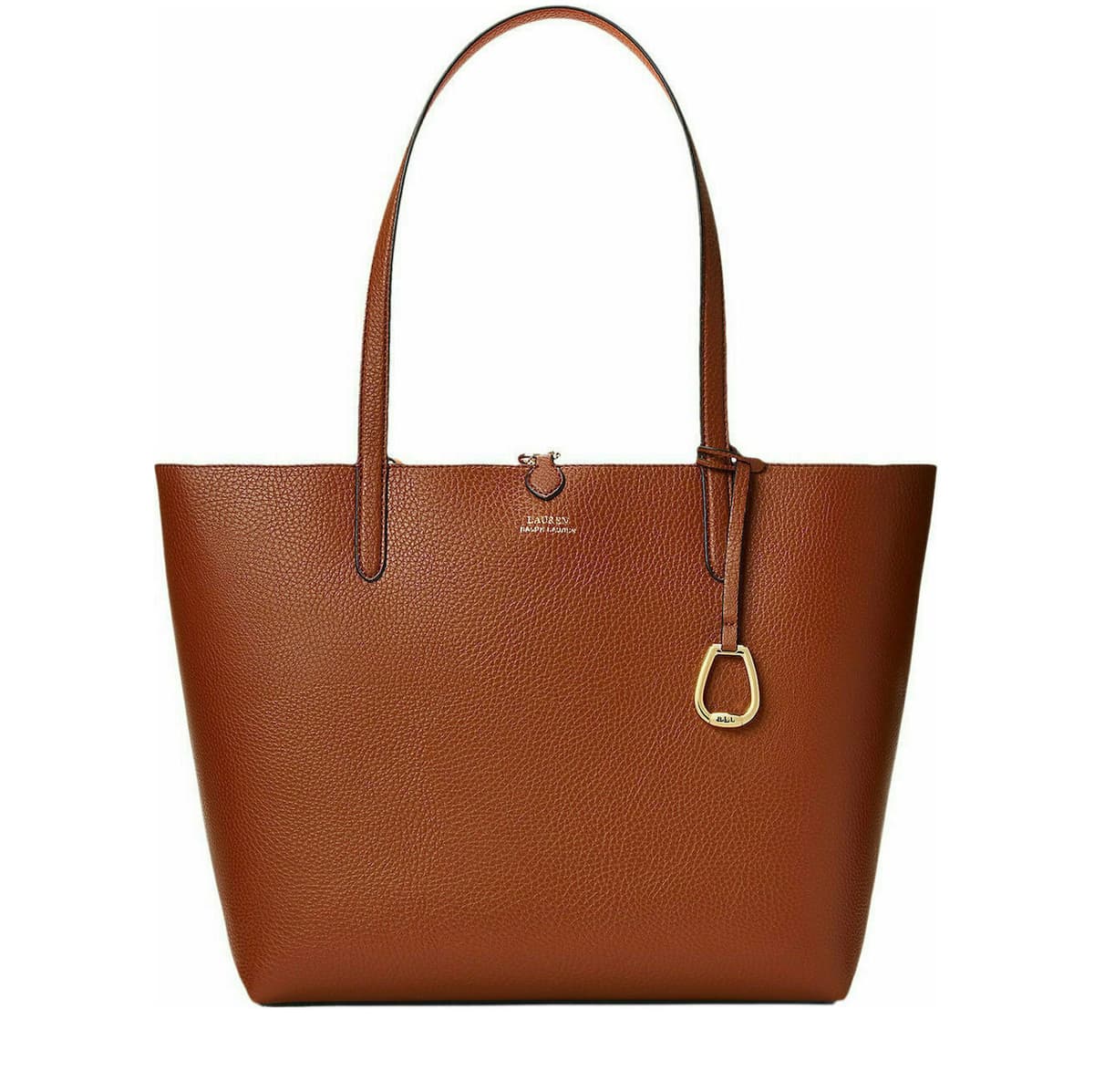 Γυναικεία Τσάντα Διπλής Όψεως Καφέ/Πορτοκαλί Ralph Lauren 431795329002-TAN/ORG