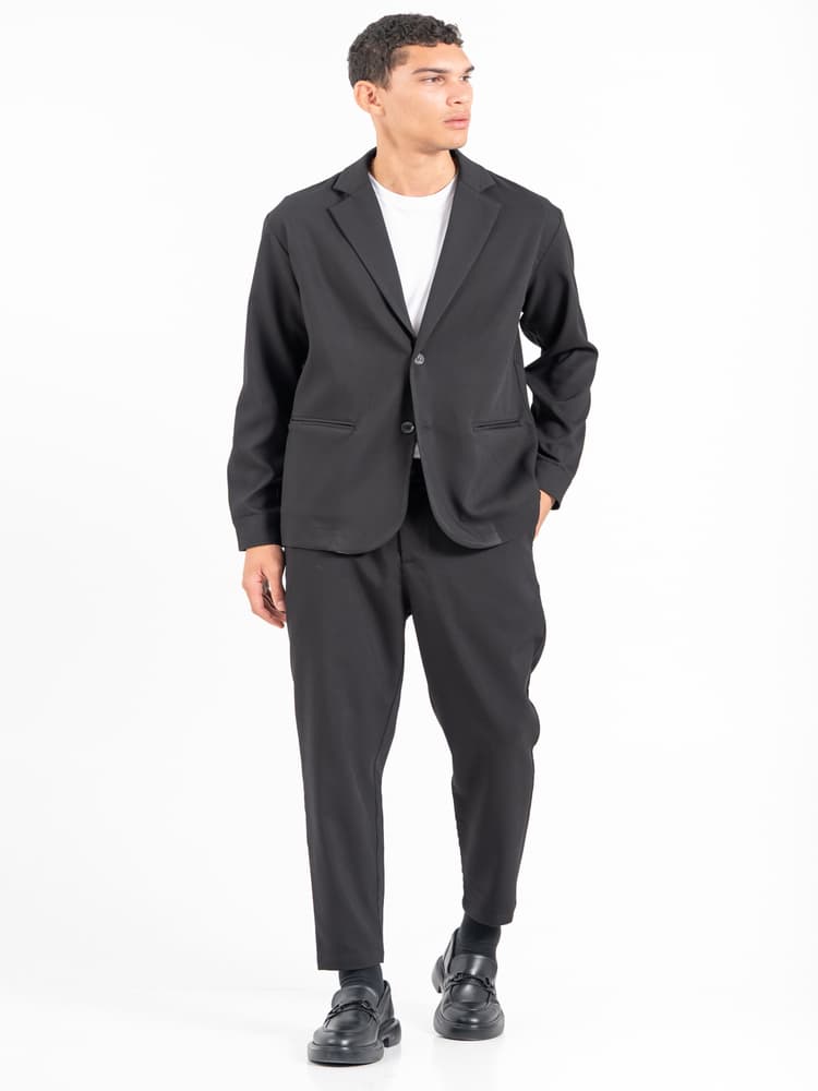 Ανδρικό Παντελόνι Μαύρο Vittorio ANGELP-BLACK