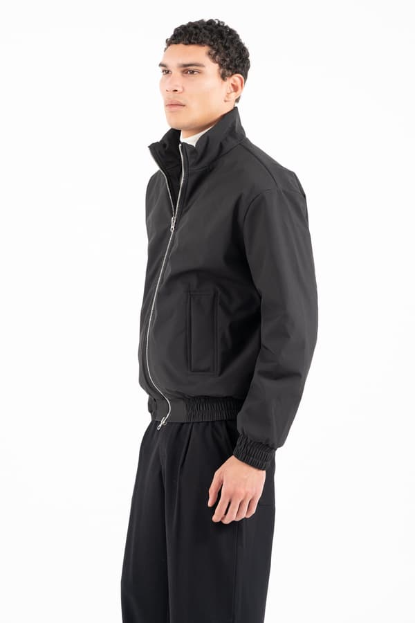 Ανδρικό Bomber Μπουφάν Μαύρο Vittorio CADOR-BLACK