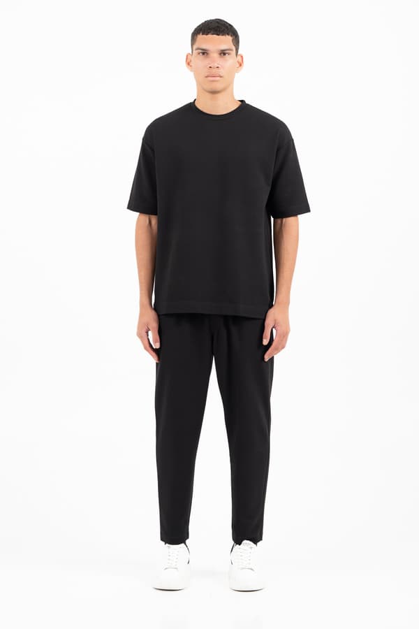 Ανδρικό T-shirt Μαύρο Vittorio SENTOT-BLACK