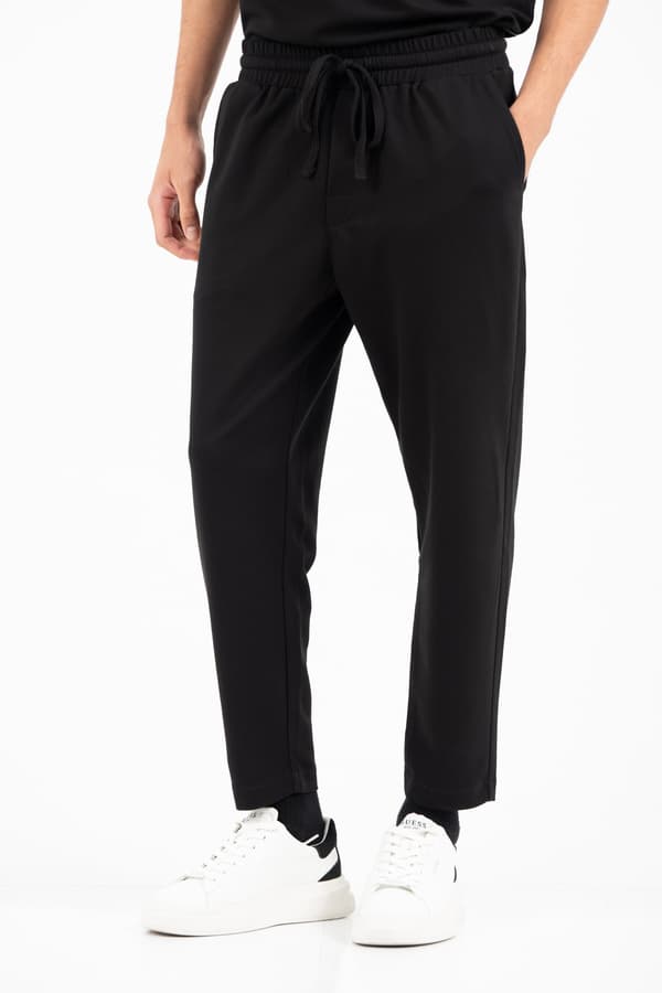 Ανδρικό Παντελόνι Μαύρο Vittorio SENTOP-BLACK