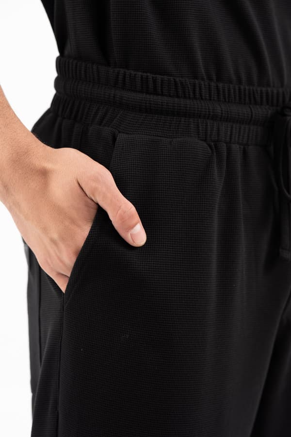 Ανδρικό Παντελόνι Μαύρο Vittorio SENTOP-BLACK