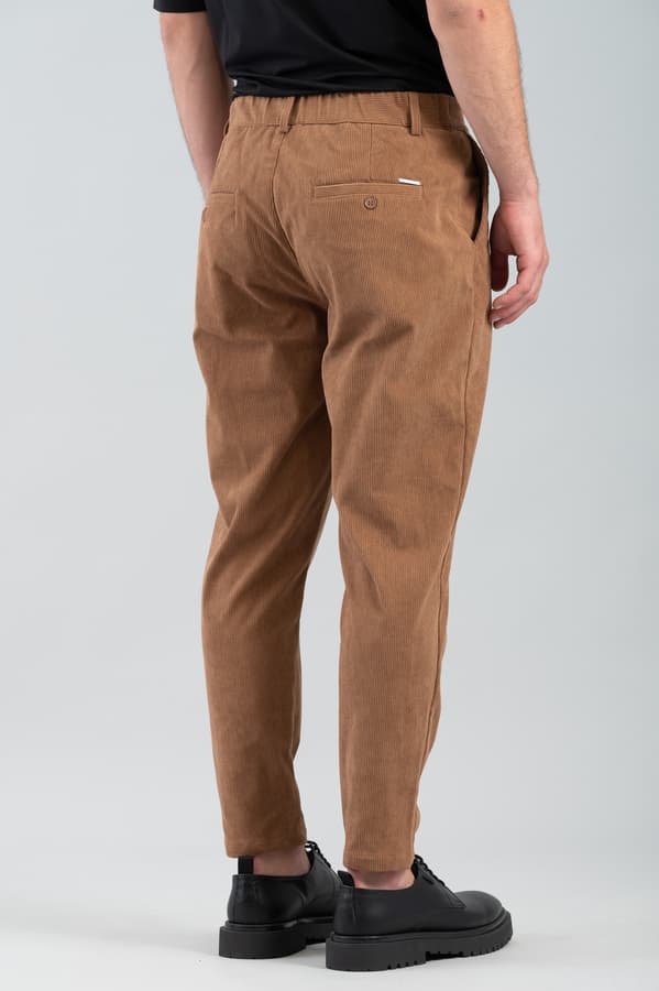 Ανδρικό Κοτλέ Παντελόνι Καμηλό Vittorio 2425AZZATE-CAMEL