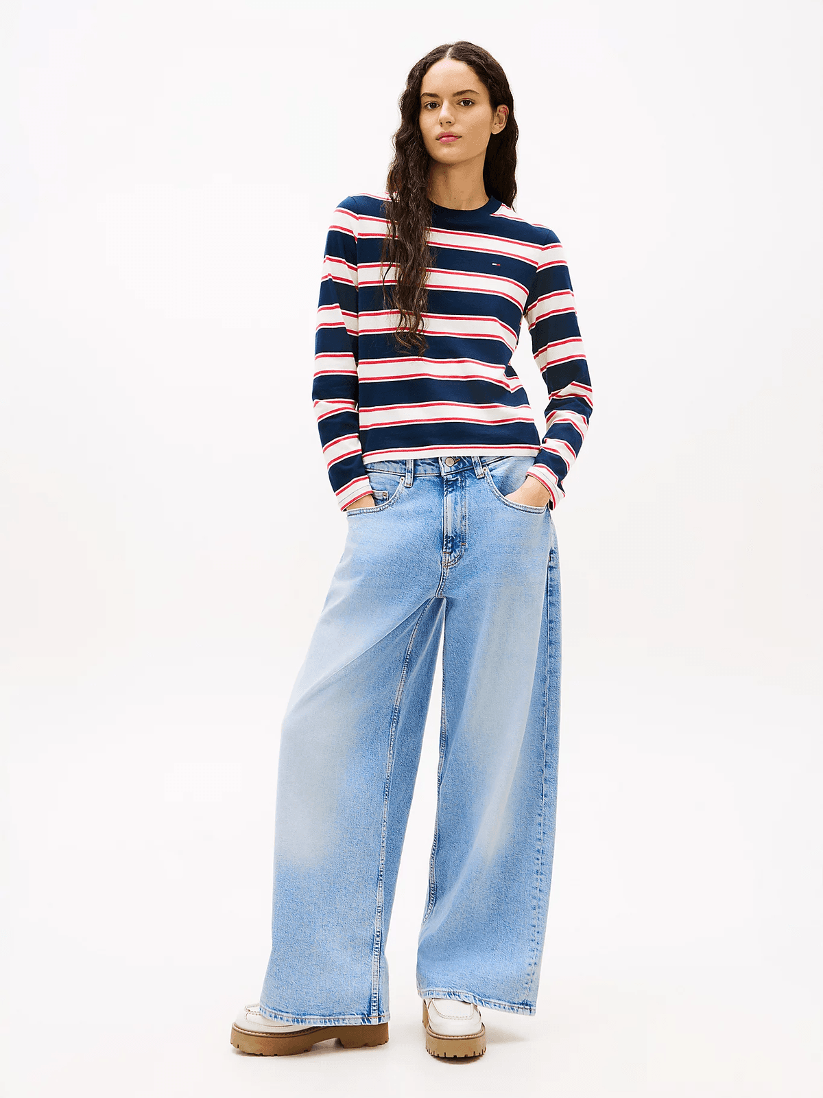 Γυναικείο Charlie Τζιν Γαλάζιο Tommy Jeans DW0DW20615-1AB