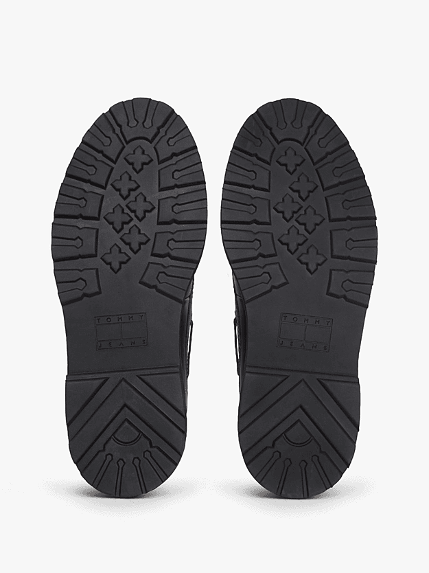 Ανδρικά Δερμάτινα Παπούτσια Καφέ Tommy Jeans EM0EM01651-GTB