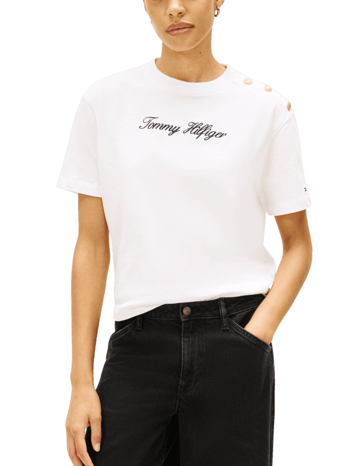 Γυναικείο T-shirt Navy Μπλε Tommy Hilfiger WW0WW47819-C1G