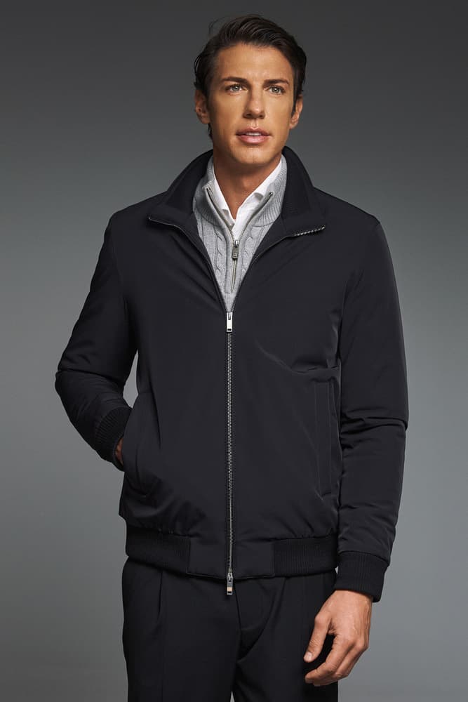 Ανδρικό Μπουφάν Μαύρο Guy Laroche EW242977-1