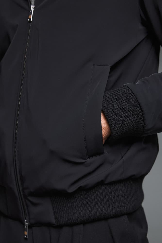 Ανδρικό Μπουφάν Μαύρο Guy Laroche EW242977-1