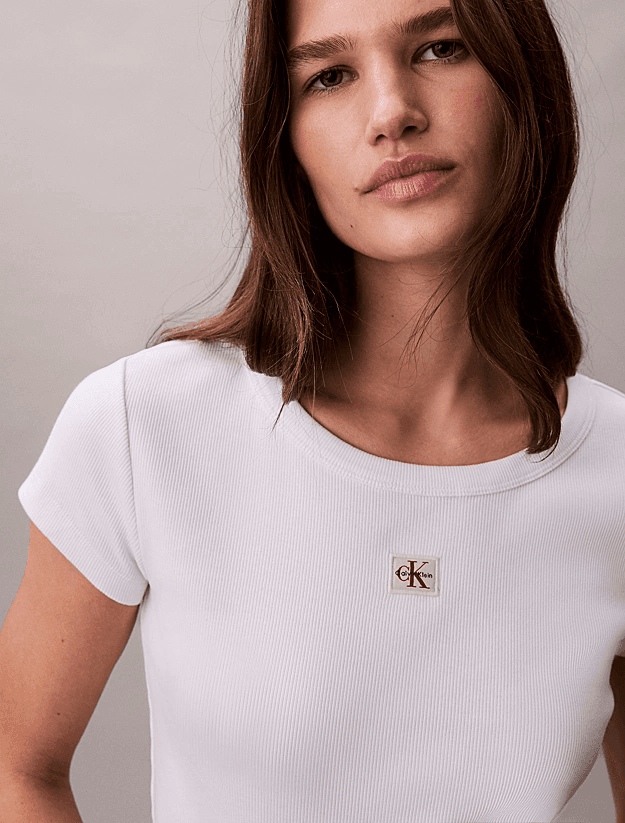 Γυναικείο T-shirt Λευκό Calvin Klein LV047C200G-YAA