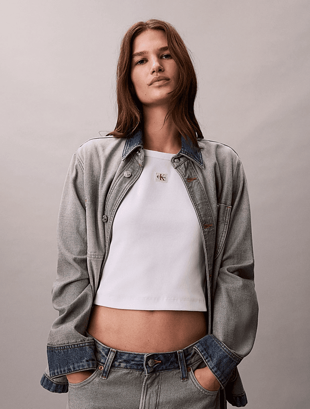 Γυναικείο T-shirt Λευκό Calvin Klein LV047C200G-YAA