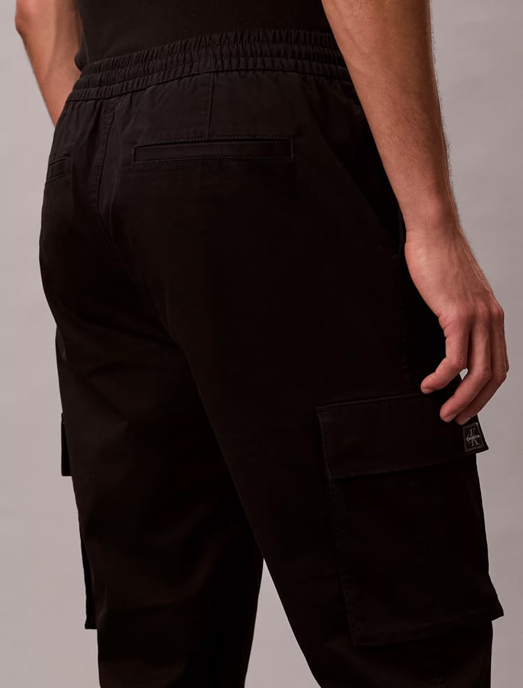 Men's Cargo Pants Calvin Klein Black