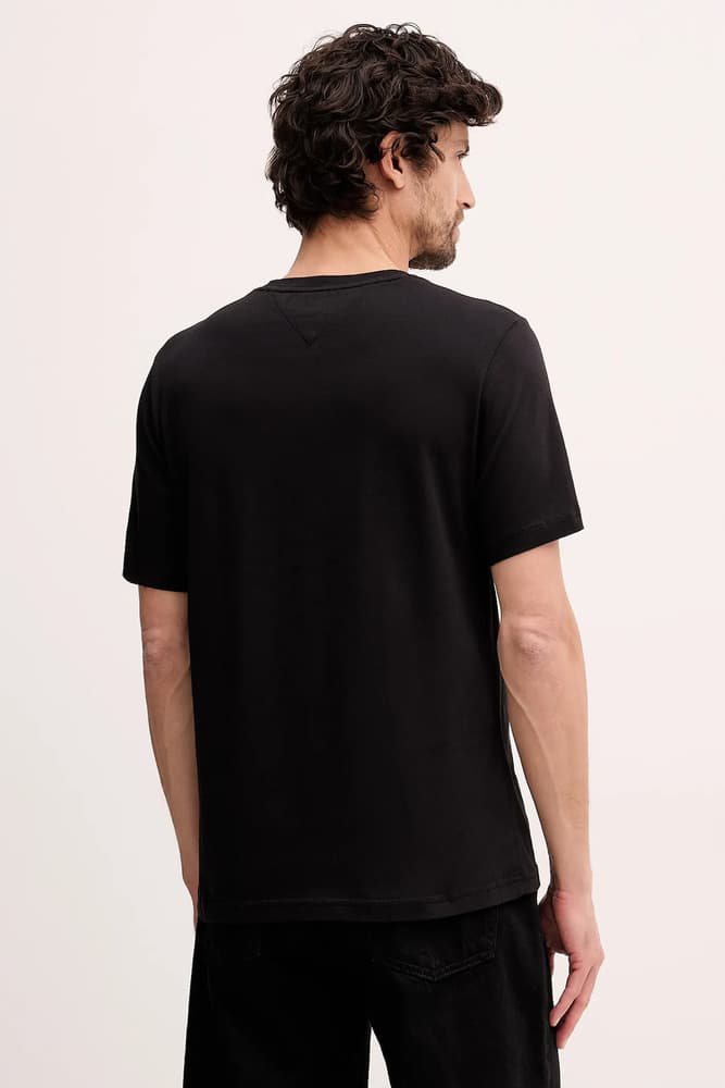 Ανδρικό T-shirt Μαύρο Tommy Hilfiger MW0MW41453-BDS