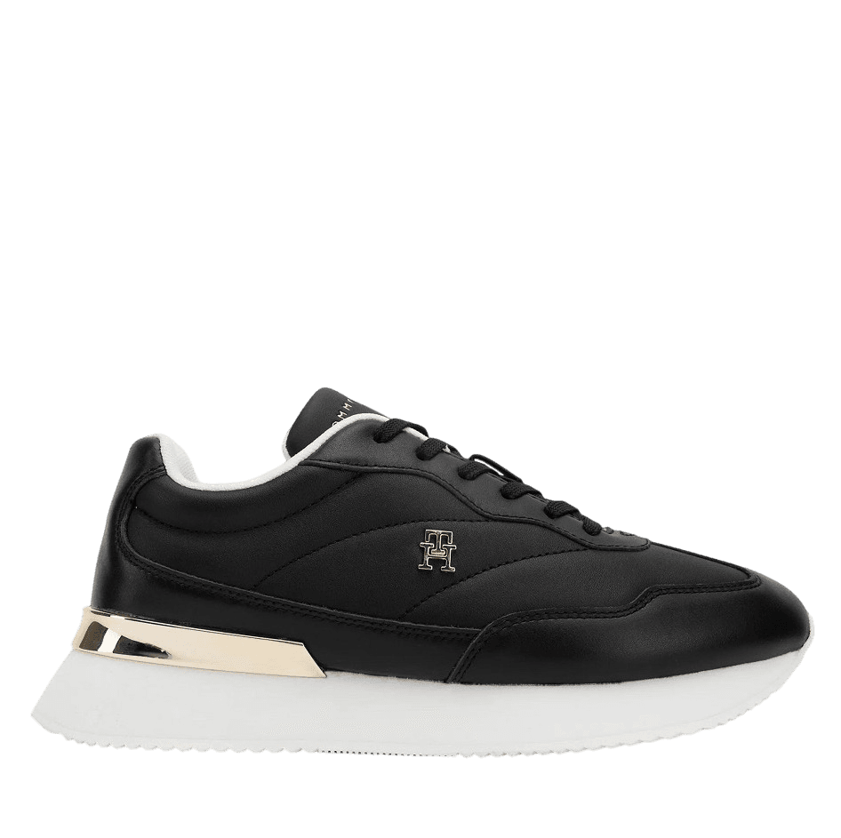 Γυναικείο Chic Fashion Runner Sneakers Μαύρα Tommy Hilfiger FW0FW09033-0GM