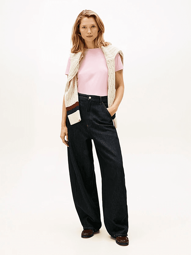 Women's T-Shirts Tommy Hilfiger Pink