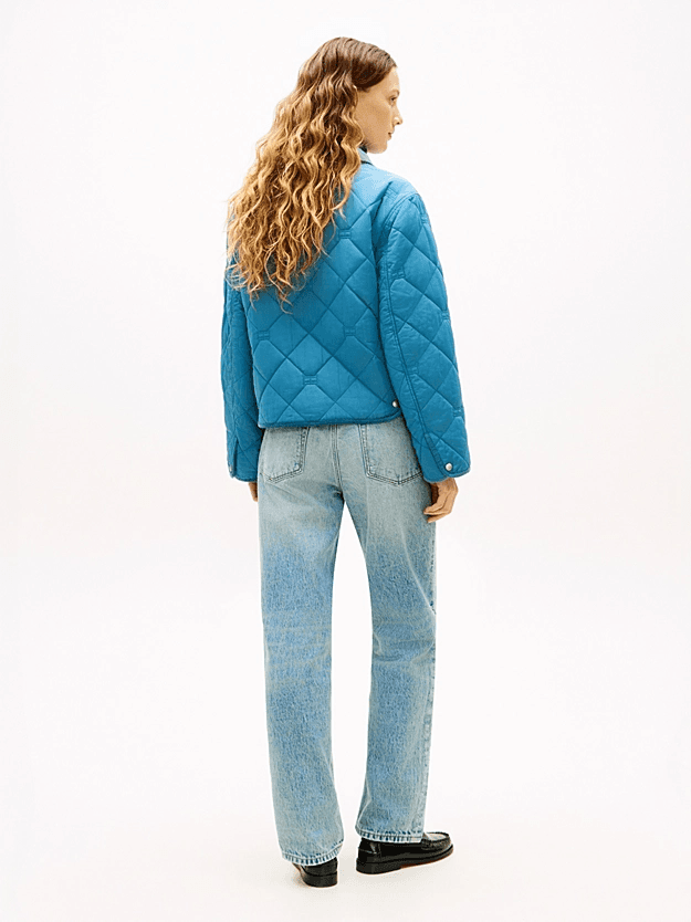 Women's Quilted Jackets Tommy Hilfiger Blue