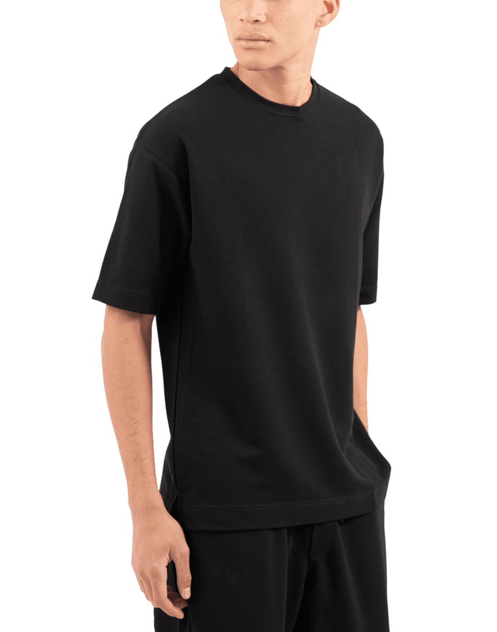 Ανδρικό T-shirt Μαύρο Vittorio SENTOT-BLACK