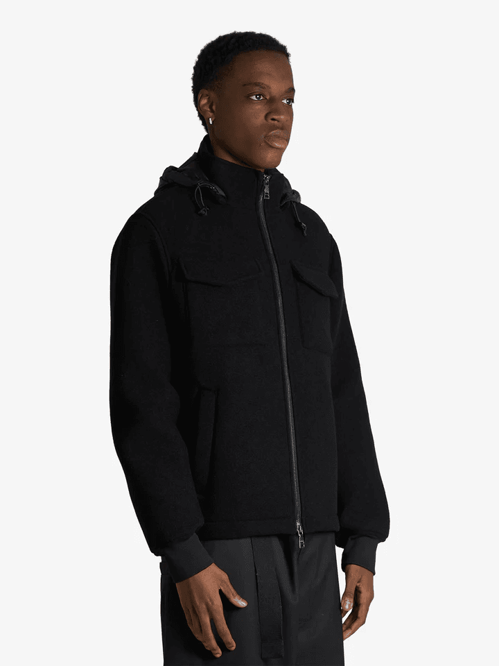 Ανδρικό Giubbino Μπουφάν Μαύρο Sseinse GBI1100SS-NE