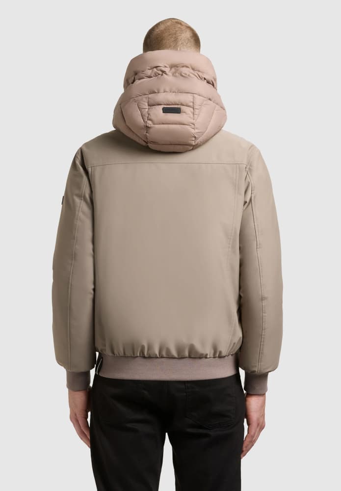 Ανδρικό Clemat Bomber Μπουφάν Μπεζ Khujo KJ2067JK253-123 GREIGE