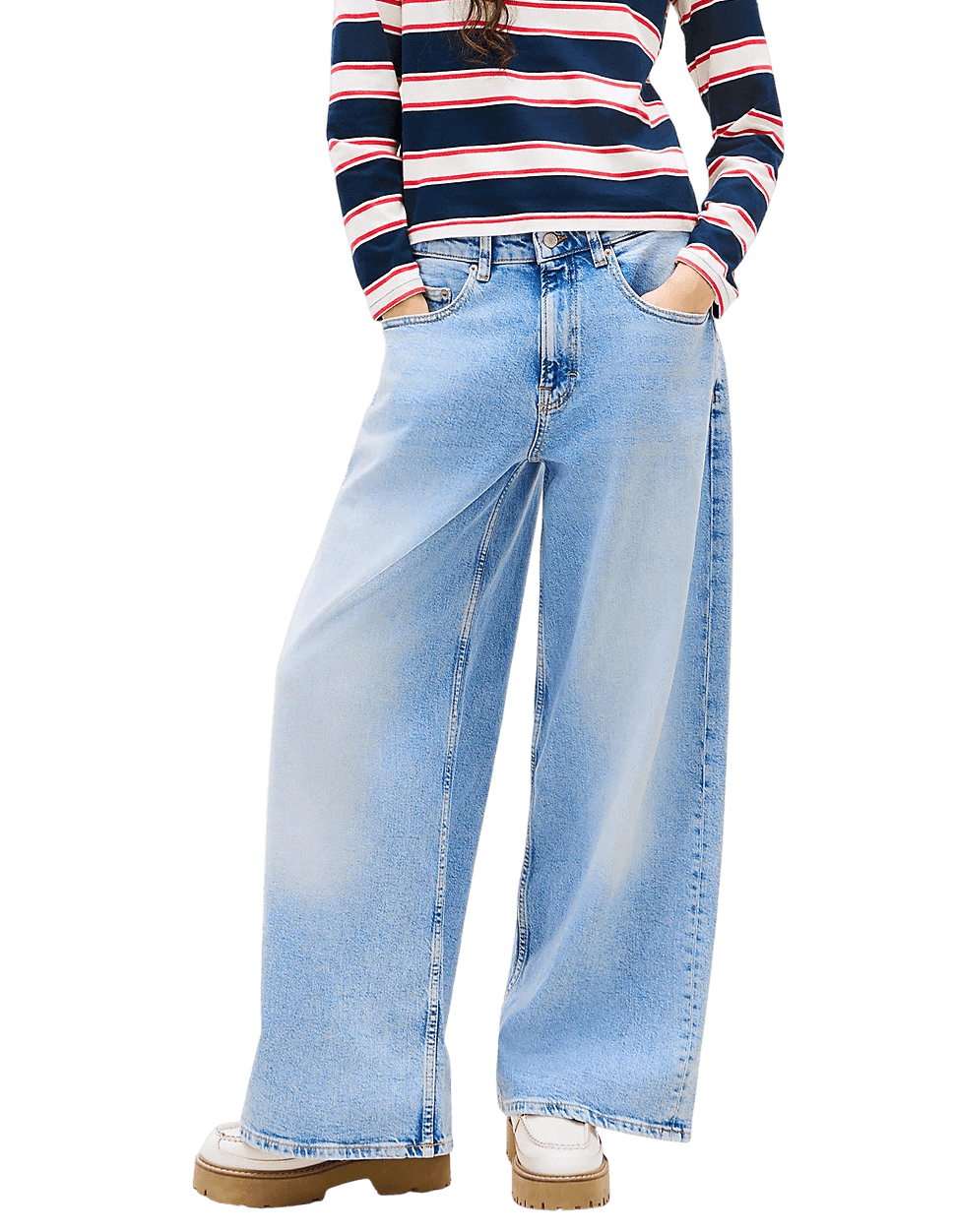 Tommy Jeans Charlie Mid Rise Loose Fit L.32 Jeans Women