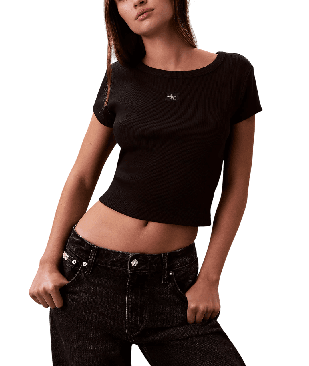 Γυναικείο T-shirt Λευκό Calvin Klein LV047C200G-YAA