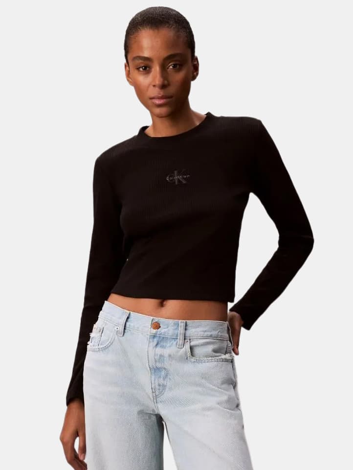 Women's T-Shirts Calvin Klein Black