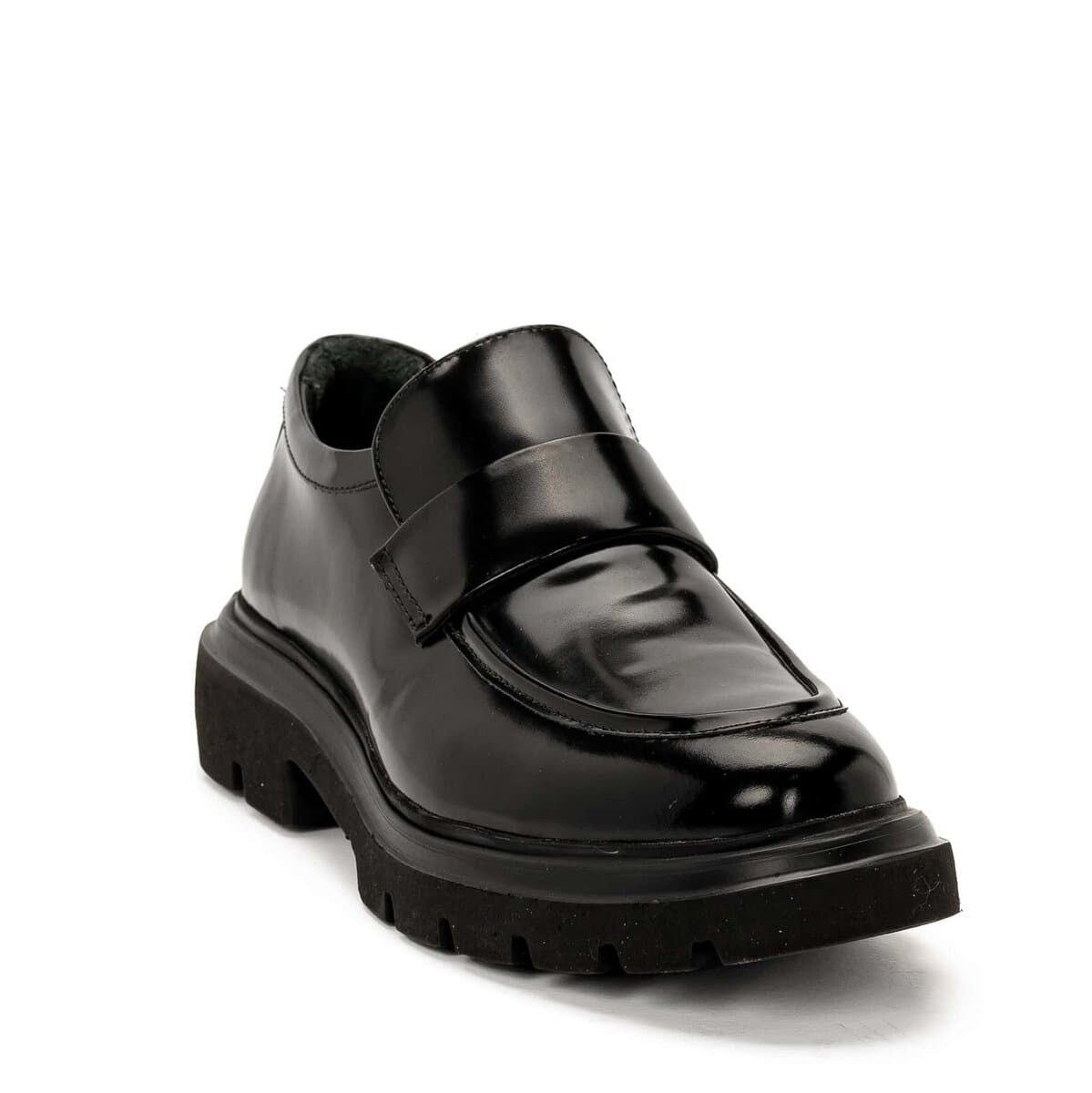 Ανδρικά Δερμάτινα Xειροποίητα loafers Diadoch 2424-BLACK
