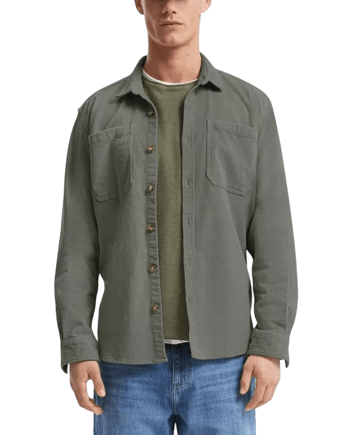 Men's Shirts S.Oliver Khaki