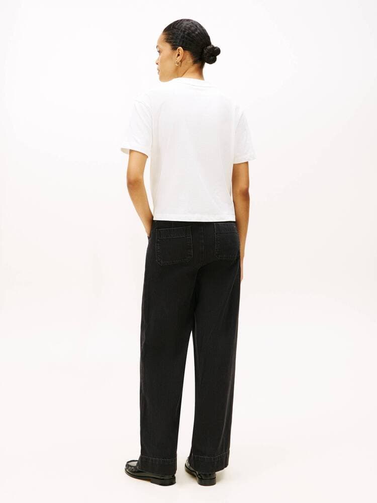 Women's T-Shirts Tommy Hilfiger White