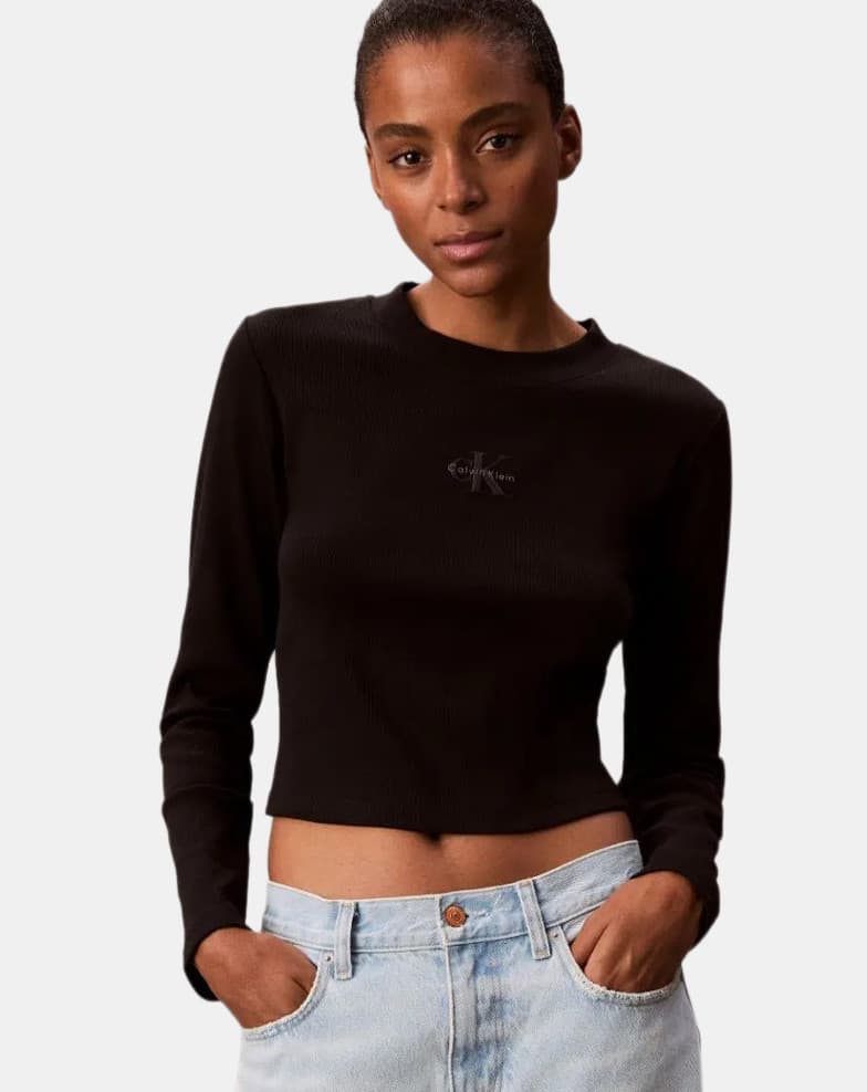Women's T-Shirts Calvin Klein Black