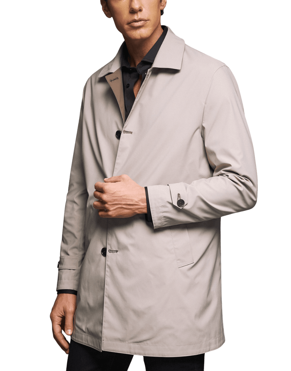 Men's Coats Guy Laroche Beige