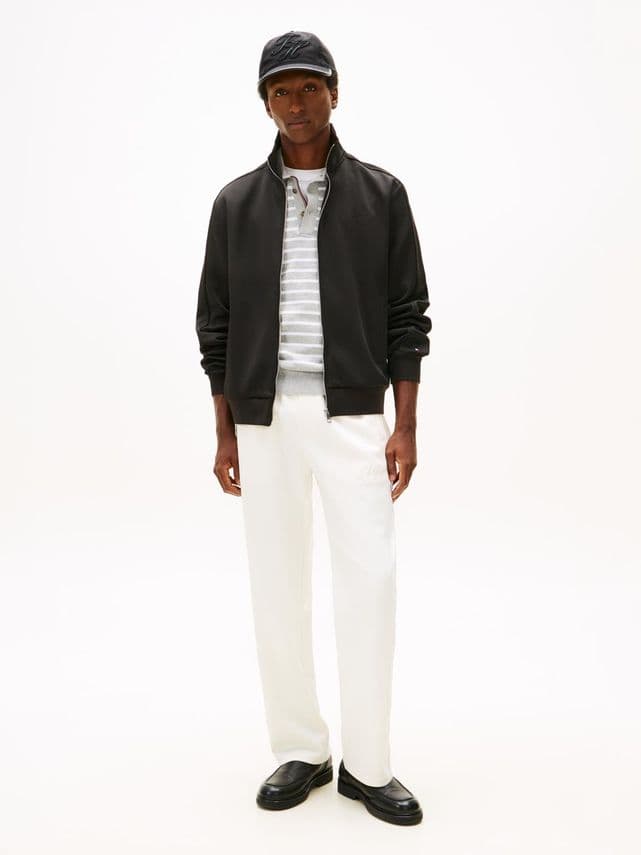 Ανδρική Ζακέτα Μαύρη Tommy Hilfiger MW0MW41447-BDS