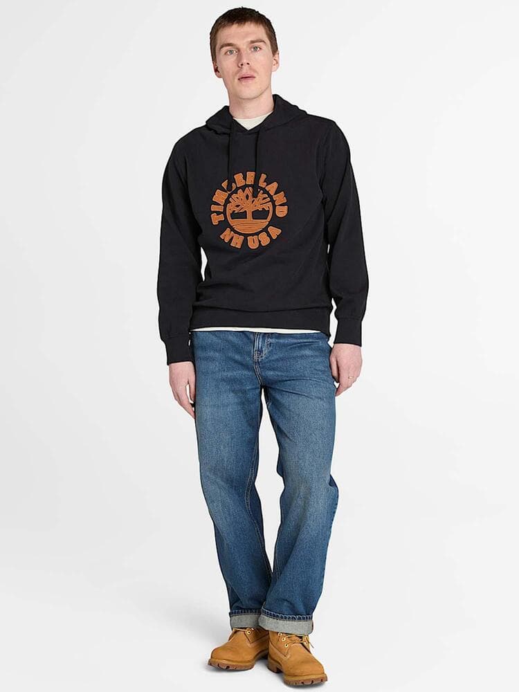 Ανδρικό Holiday Graphic Φούτερ Μαύρο Timberland TB0A5MBT-001