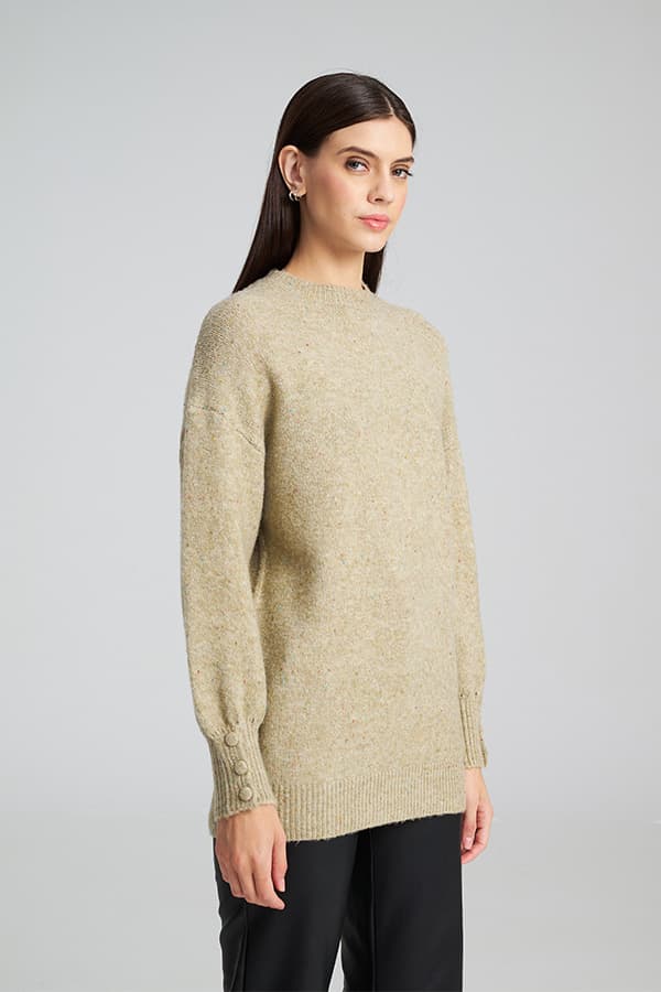 Women's Knitwear Mind Matter Green