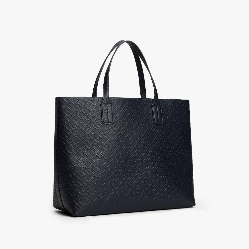 Γυναικεία Icon Satchel Τσάντα Navy Μπλε Tommy Hilfiger AW0AW18123-DW6