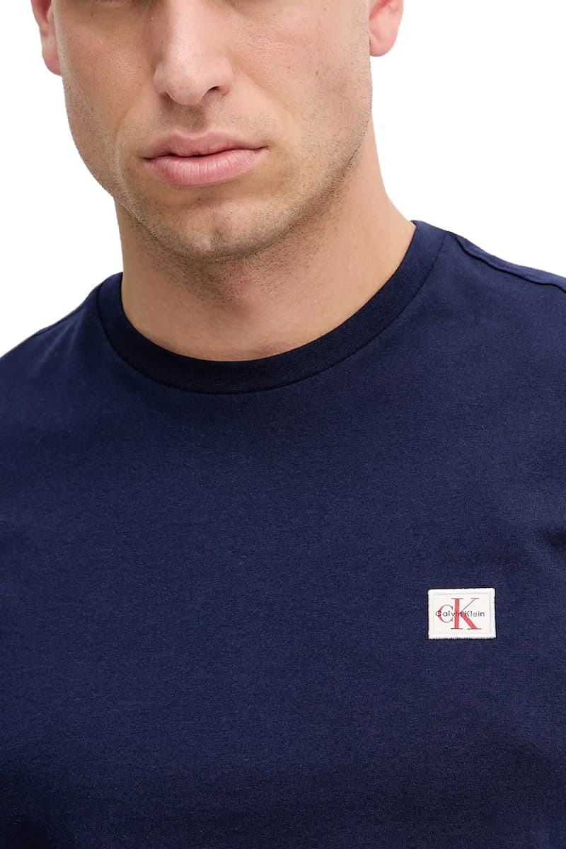 Badge 30S Regular Fit T-Shirt Men Calvin Klein