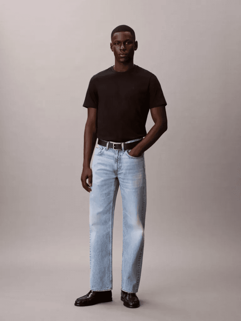 Ανδρικό Monogram T-shirt Μαύρο Calvin Klein LV04RD254G-UB1