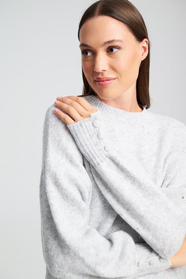Γυναικείο Coco Πουλόβερ Grey Mind Matter MML25-02-09-021