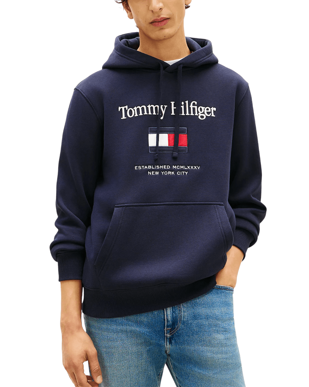 Men's Sweatshirts Tommy Hilfiger White